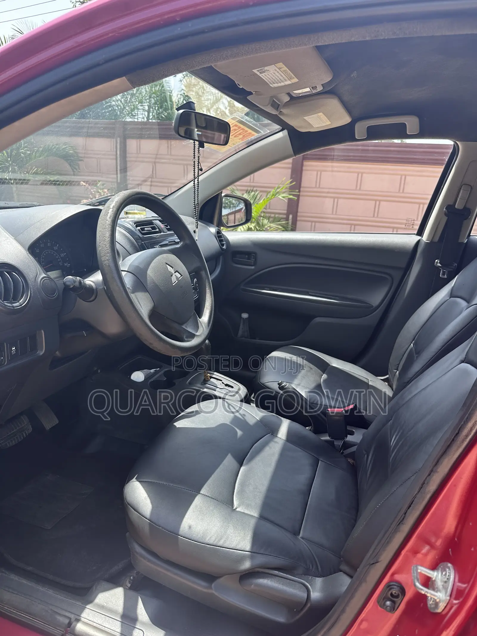 Mitsubishi Mirage DE 4dr Hatchback (1.2L 3cyl CVT) 2015 Red