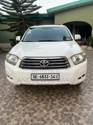 Toyota Highlander Sport 2008 White