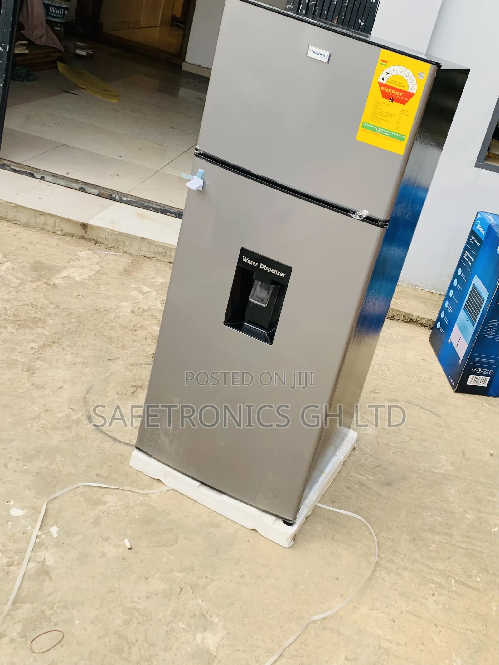 FrostFresh 210 Liters Grey Nasf2-250fld 2 Doors TopFreezer Fridge