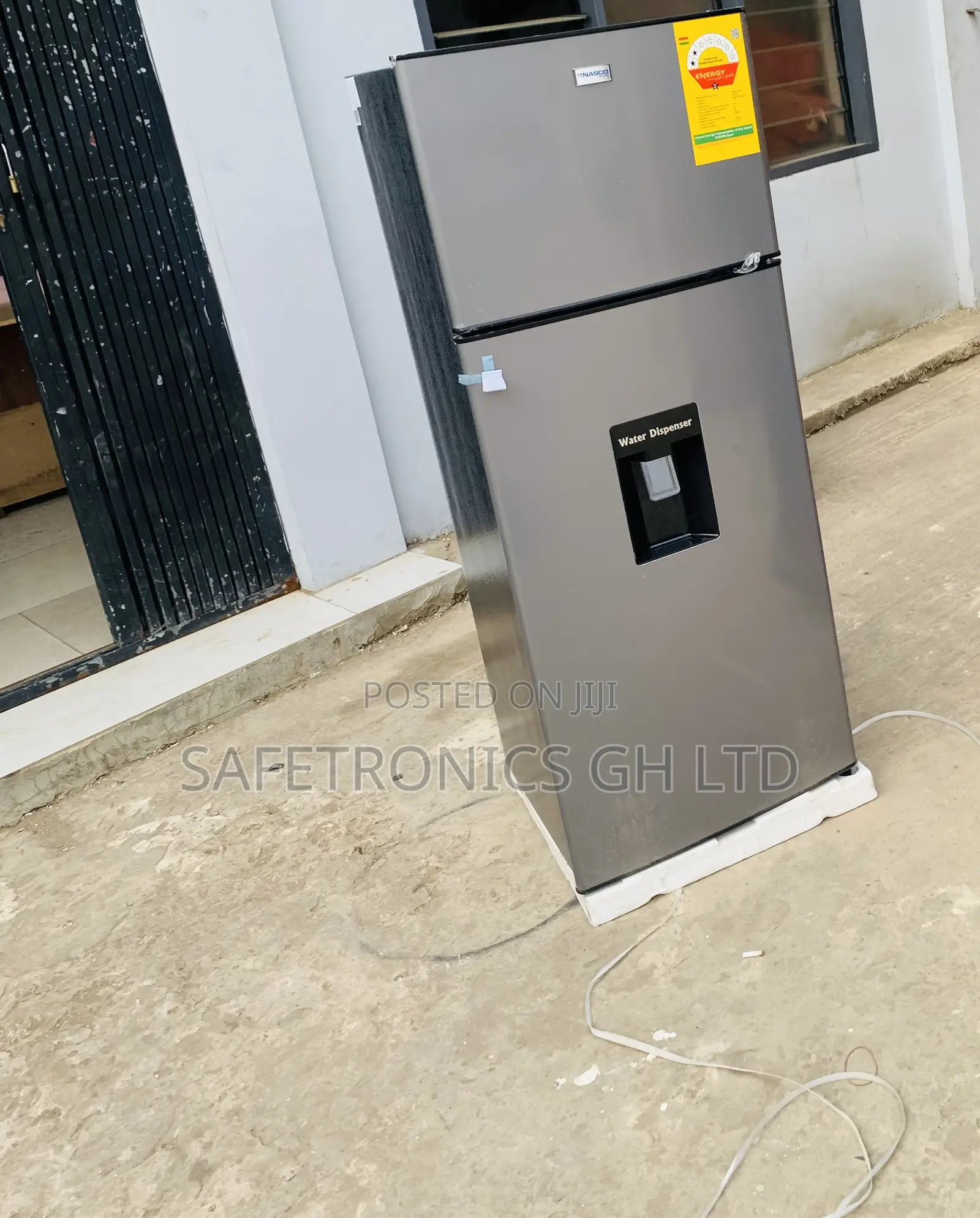 Shop CoolSmart Nasf2-250fld 2 Doors Nasco 210L Grey Fridge