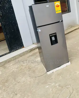 Shop CoolSmart Nasf2-250fld 2 Doors Nasco 210L Grey Fridge