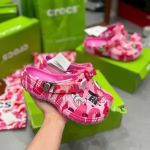 Crocs Classic Bape Clogs Pink