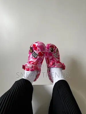 Crocs Classic Bape Clogs Pink