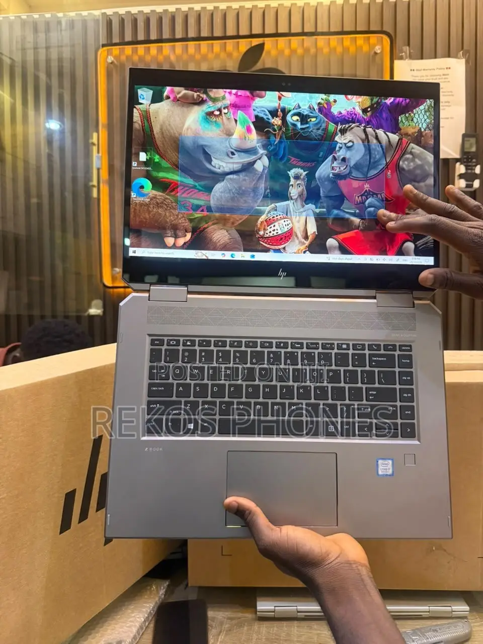 New Laptop HP ZBook Studio G5 8GB Intel Core i7 SSD 256GB