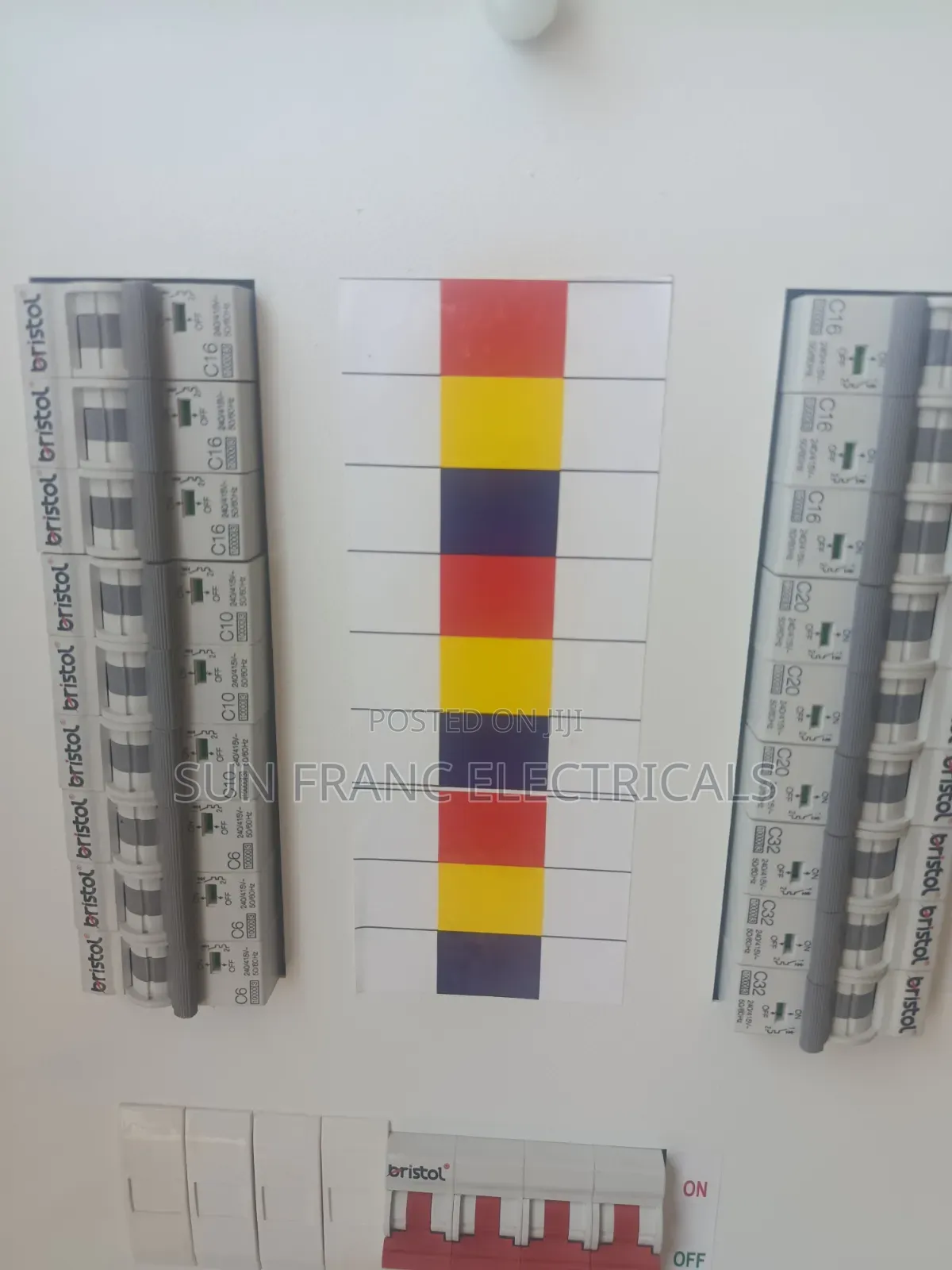 6way 3phase Bristol Main Distribution Board