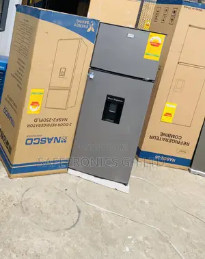 Super Grey Cool 210L Nasco Top Freezer Nasf2-250fld Fridge