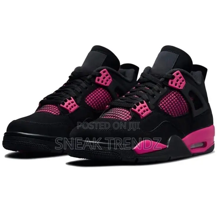 Air Jordan R4 Baby Pink and Pink
