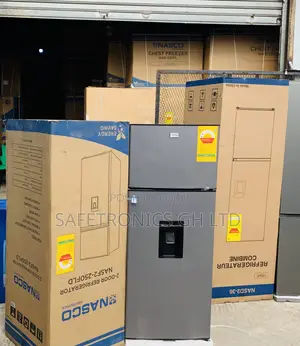 Accurate CoolFrost Nasco 210L Nasf2-250fld Grey Fridge