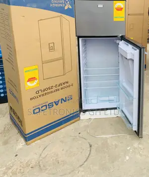 Accurate CoolFrost Nasco 210L Nasf2-250fld Grey Fridge