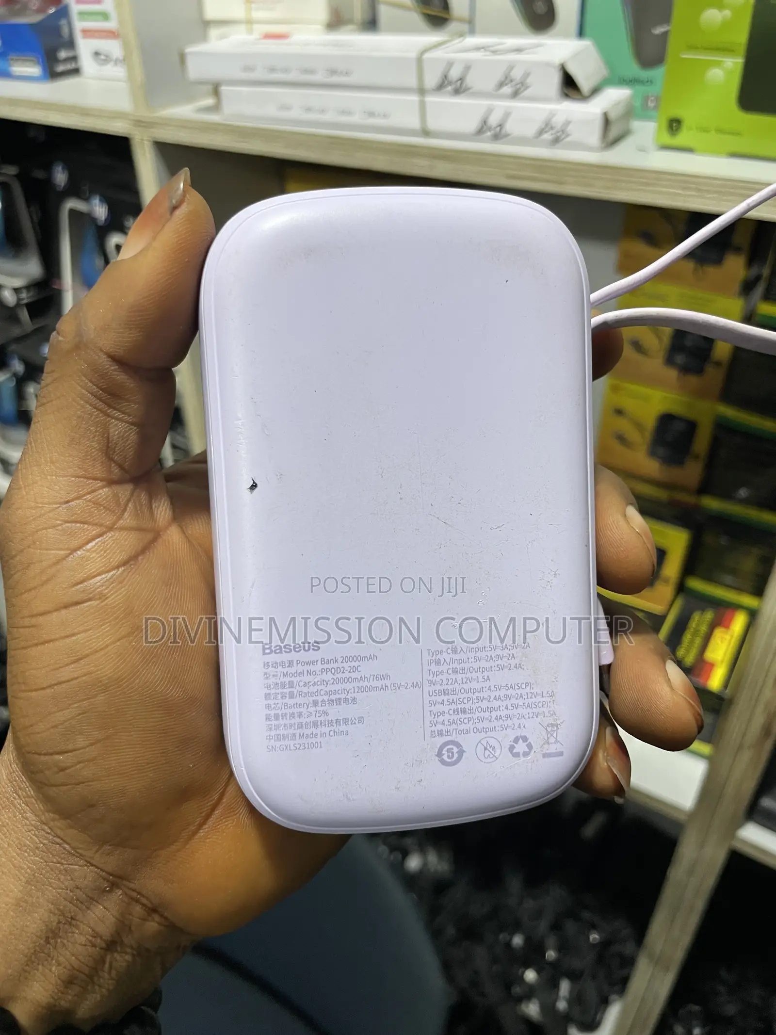 Baseus Uk Used 20,000mAh POWER BANK