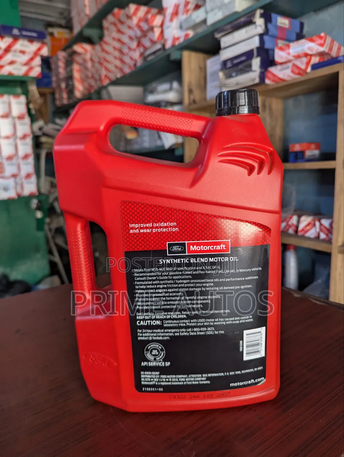 Motorcraft SAE 5w-30 Synthetic Blend Motor Oil