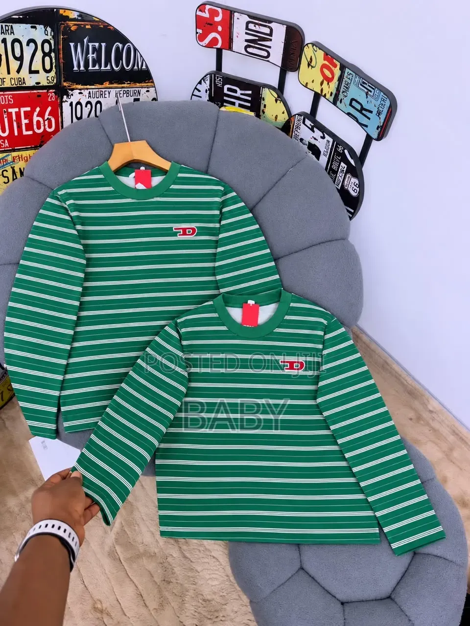 *Diesel Striped Sweatshirt*