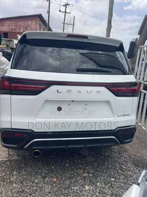 New Lexus LX 600 2024 White
