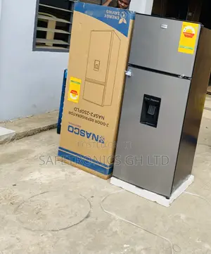 Original Nasco Top Mount 210L Grey IceFresh Nasf2-250fld Fridge