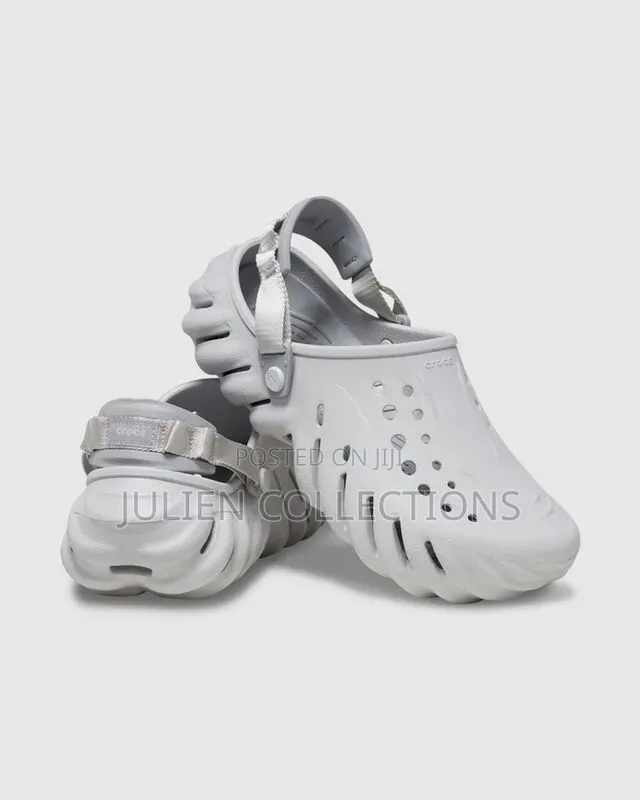 Crocs Echo Slide Black and Grey