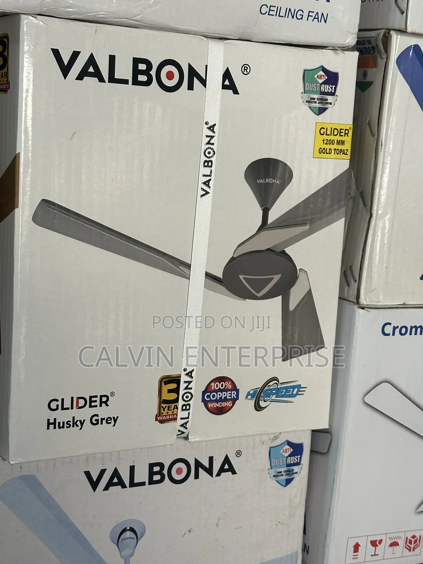 Valbona Celling Fan, Long Blade