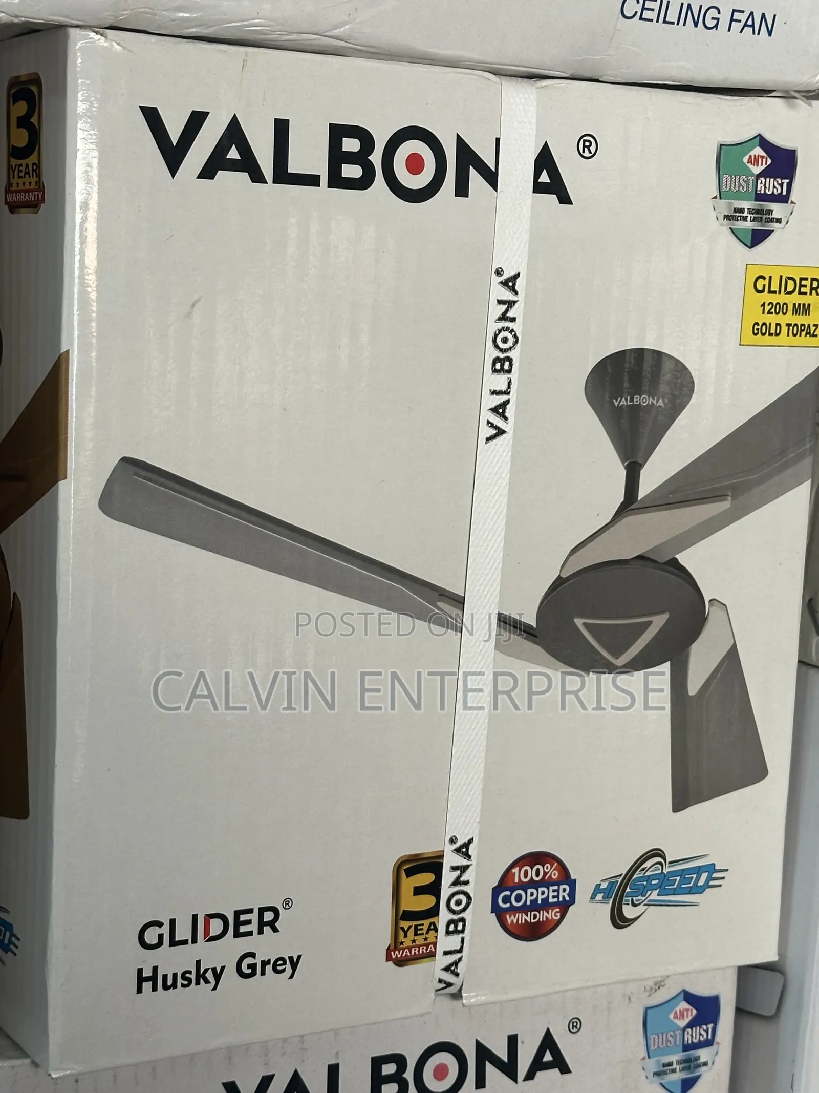 Valbona Celling Fan, Long Blade