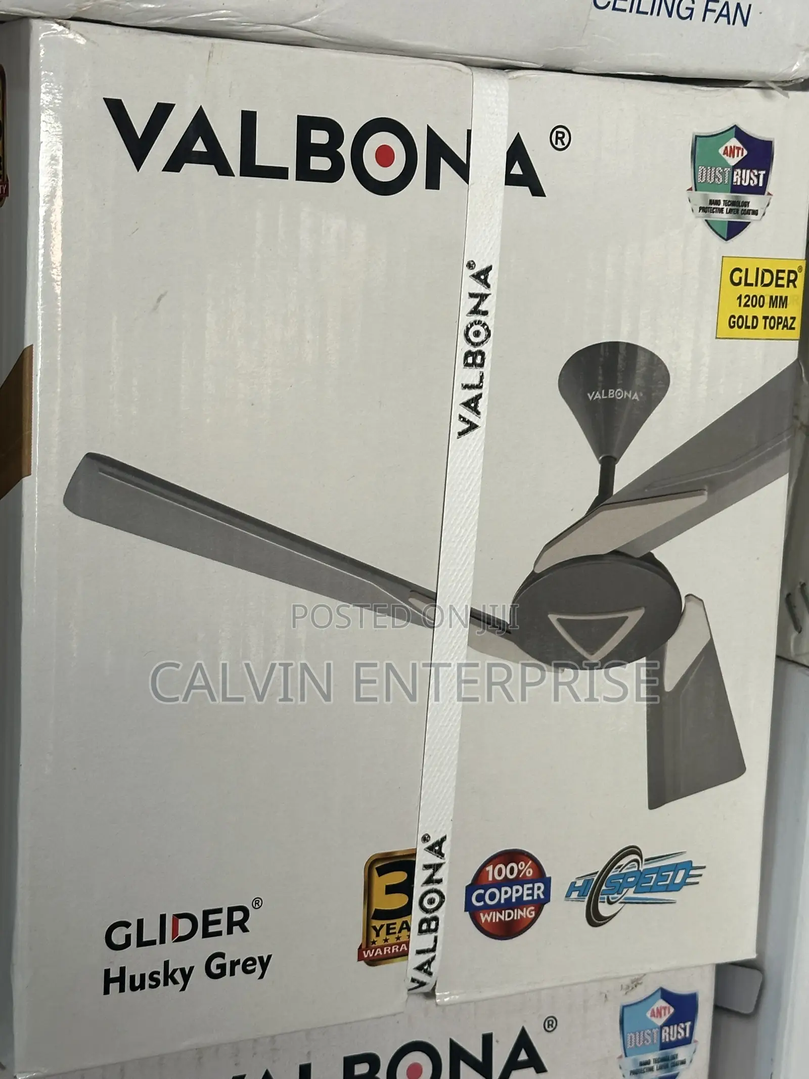 Valbona Celling Fan, Long Blade