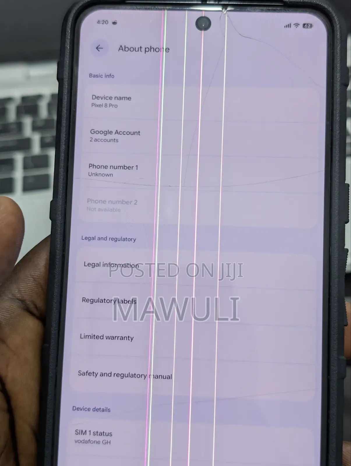 Google Pixel 8 Pro 128 GB Black