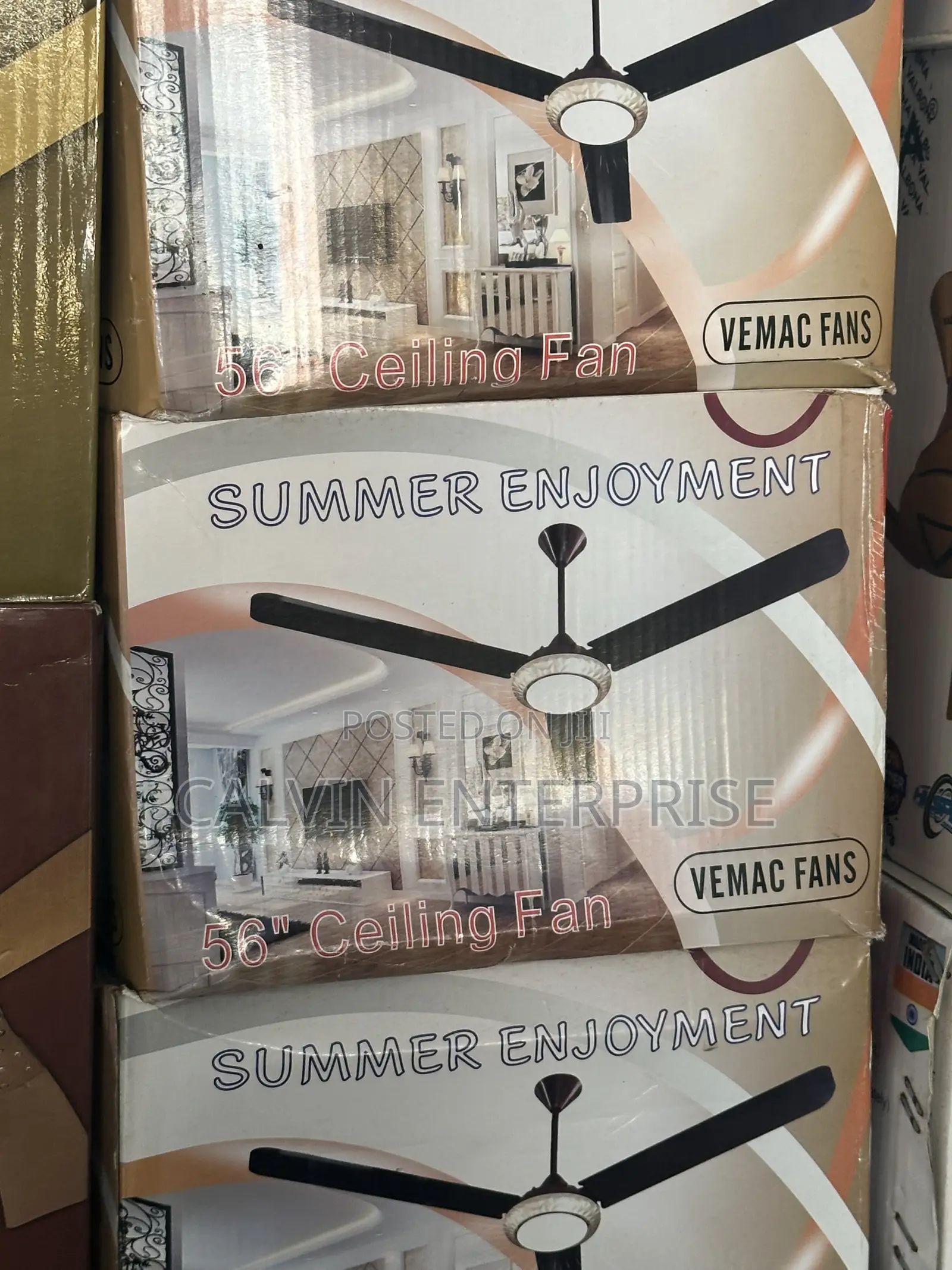 Vemac Summer Enjoyment Celling Fan With Light