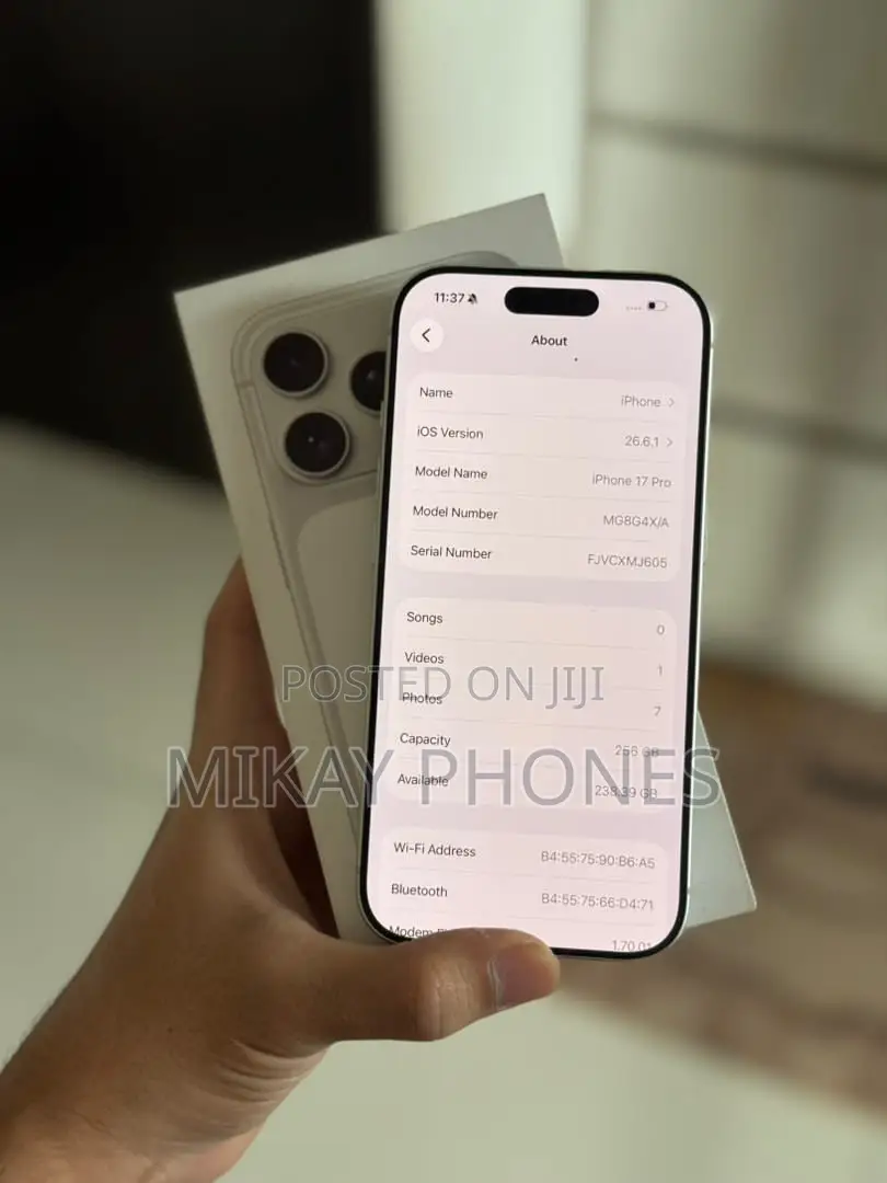 Apple iPhone 17 Pro Max 512 GB Silver