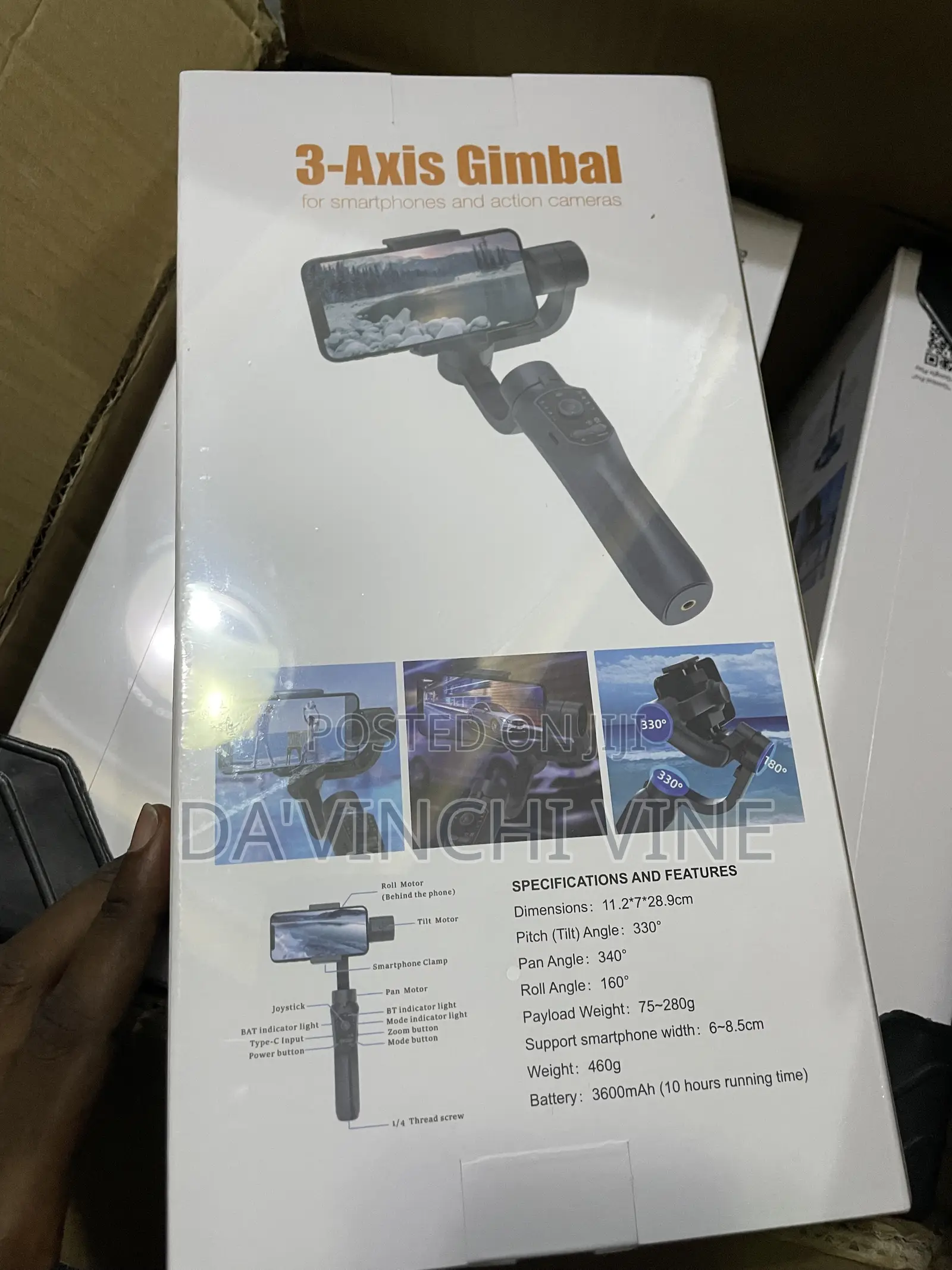 F-10 Pro Gimball Phone Videography
