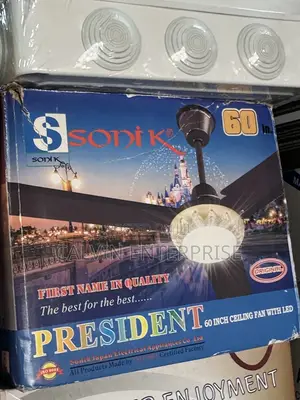 Sonik Japan Long Blade Celling Fan With Light