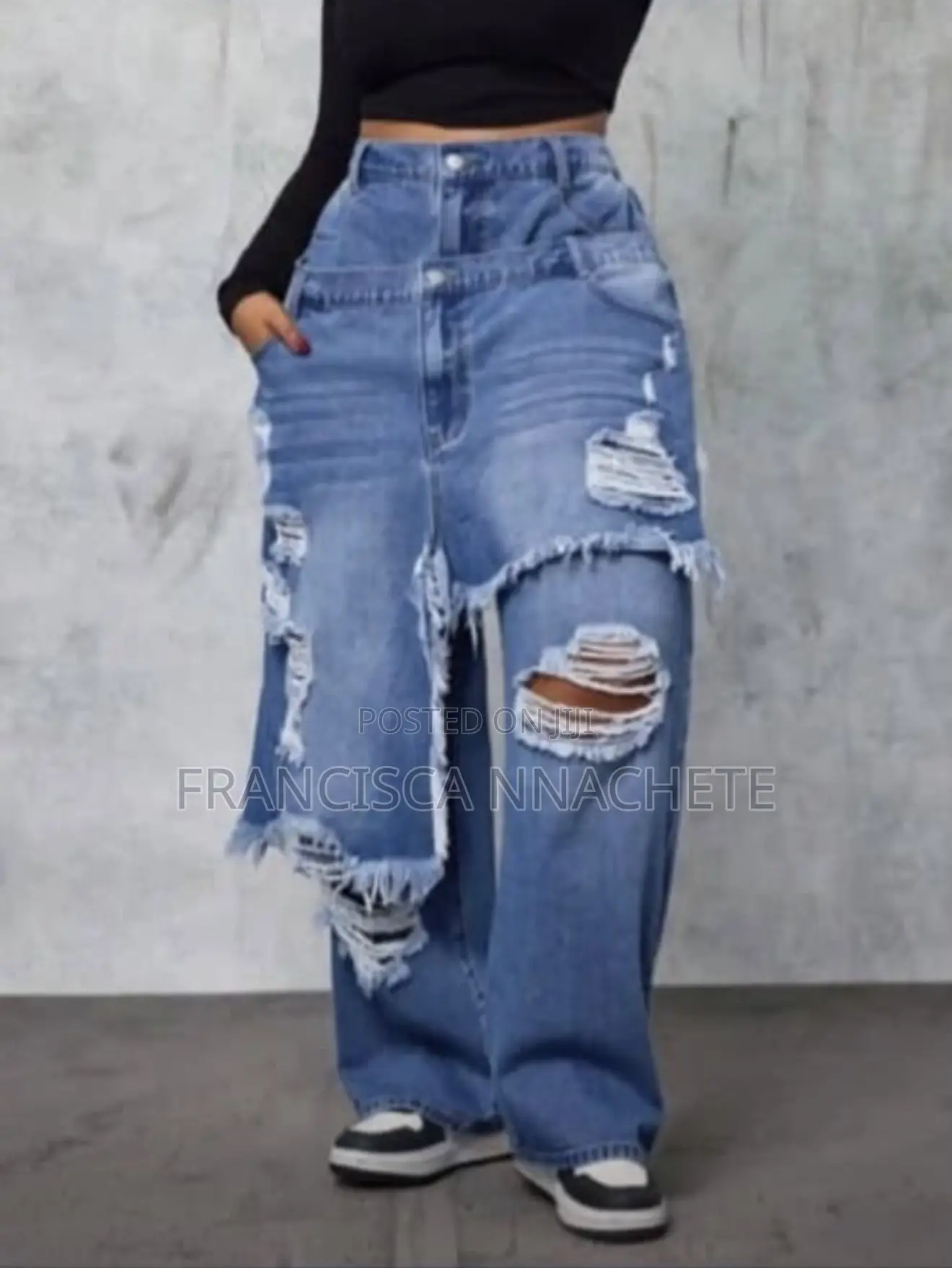 Ladies Boyfriend Jeans