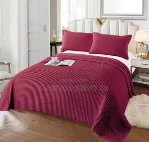 Flunnel Blankets With 2 Pillowcases