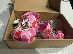 Crocs Classic Bape Hot Pink