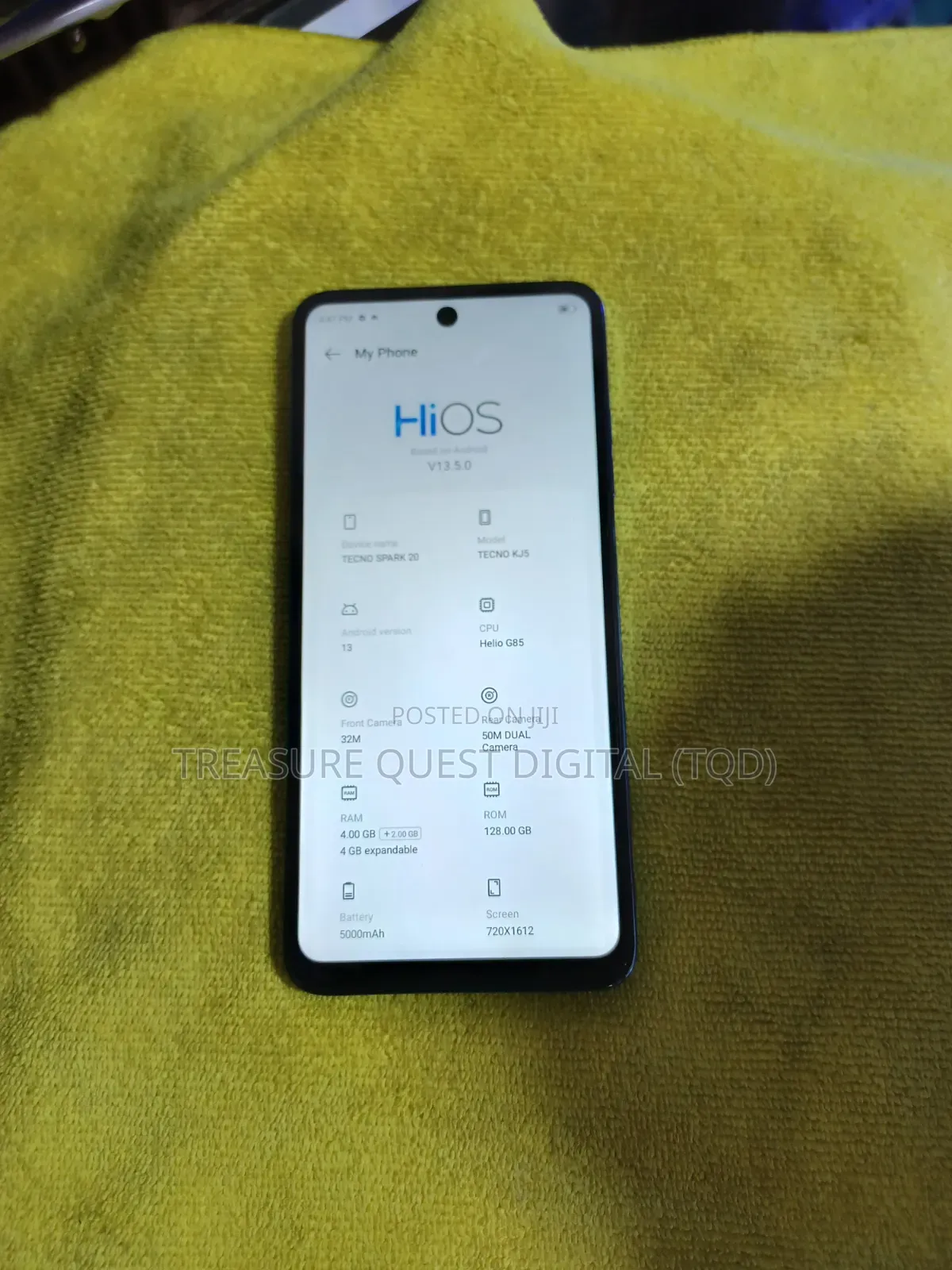 Tecno Spark 20 128 GB Blue