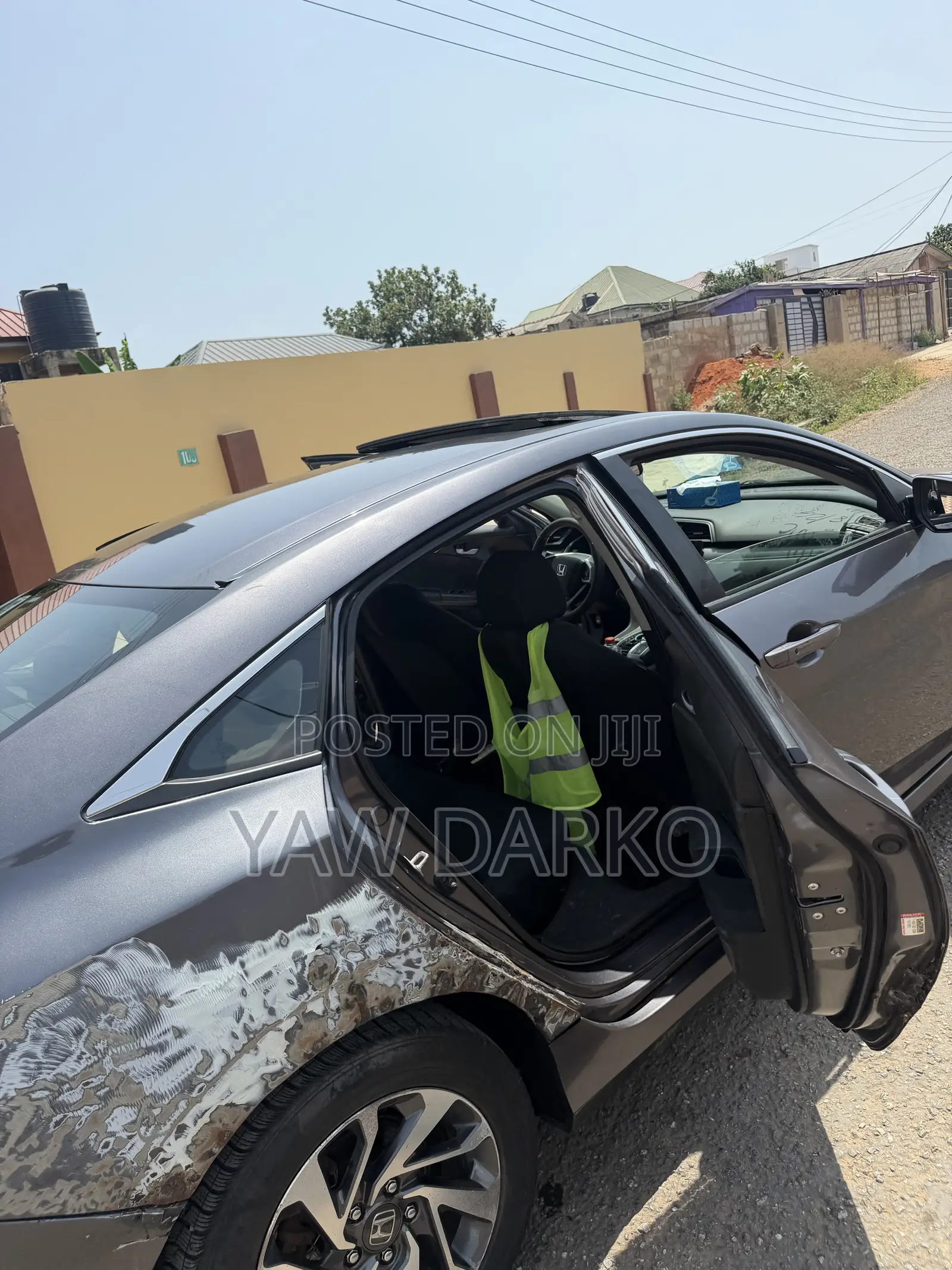 Honda Civic EX Sedan 2018 Gray