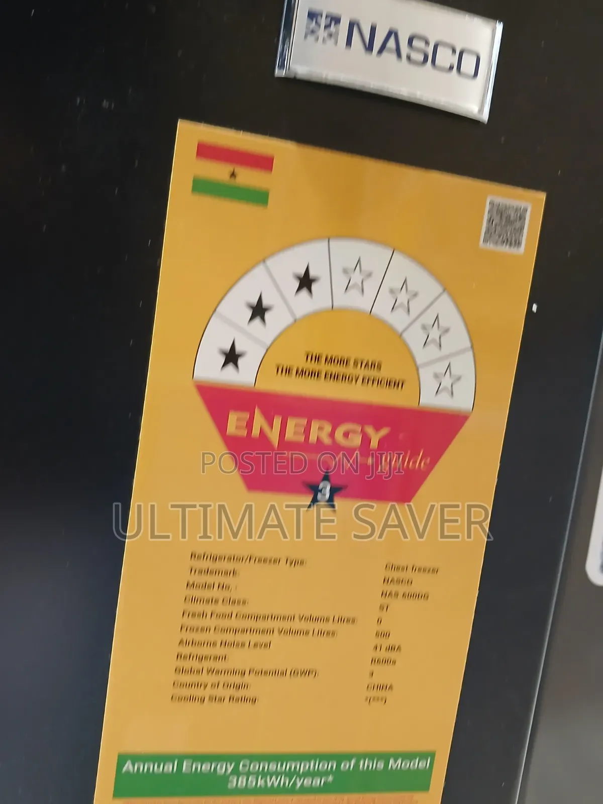 Chest Freezer 500L Nasco