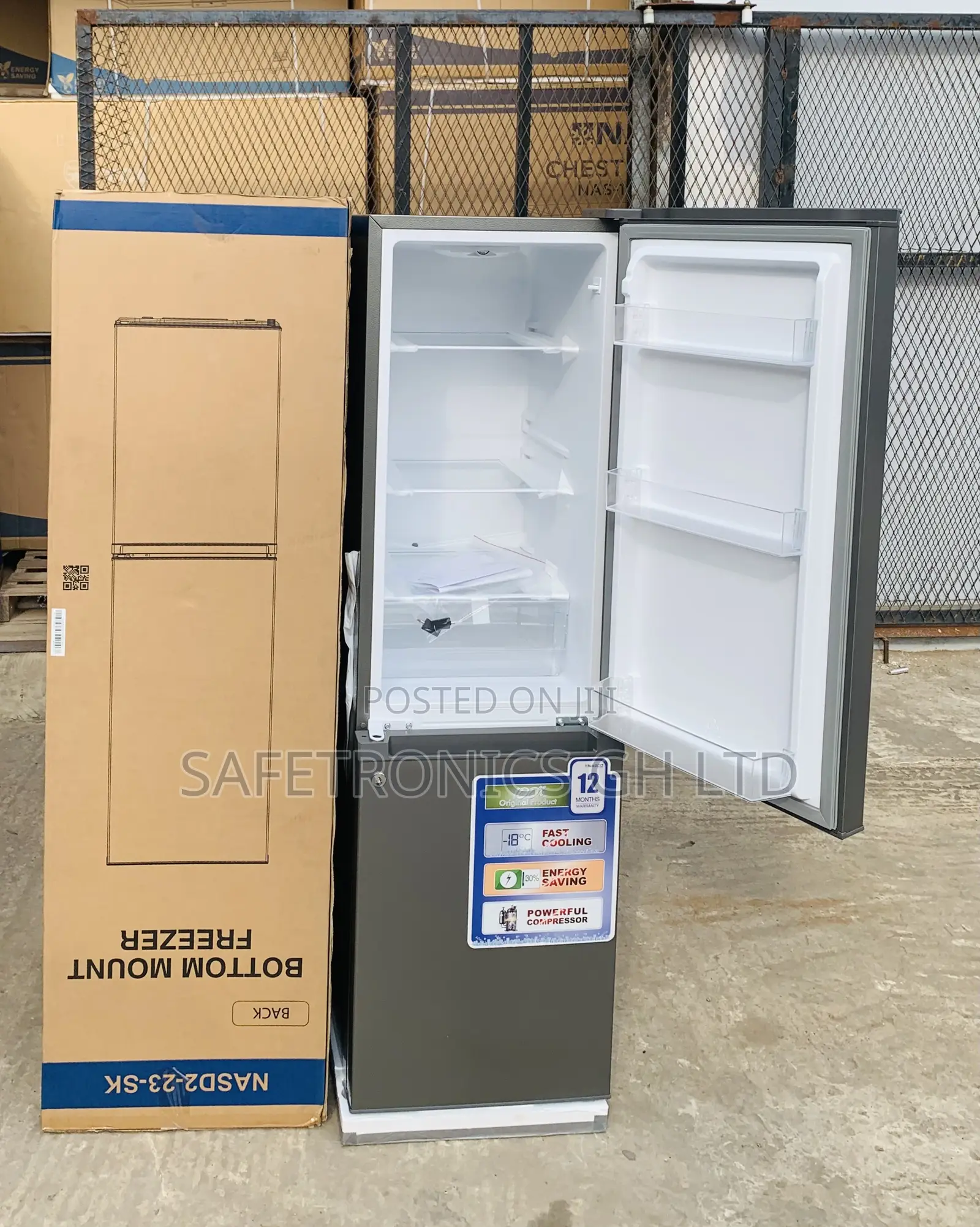 Kindly Shop Nasco CoolMaster Nasd2-23-Sk 170L Fridge