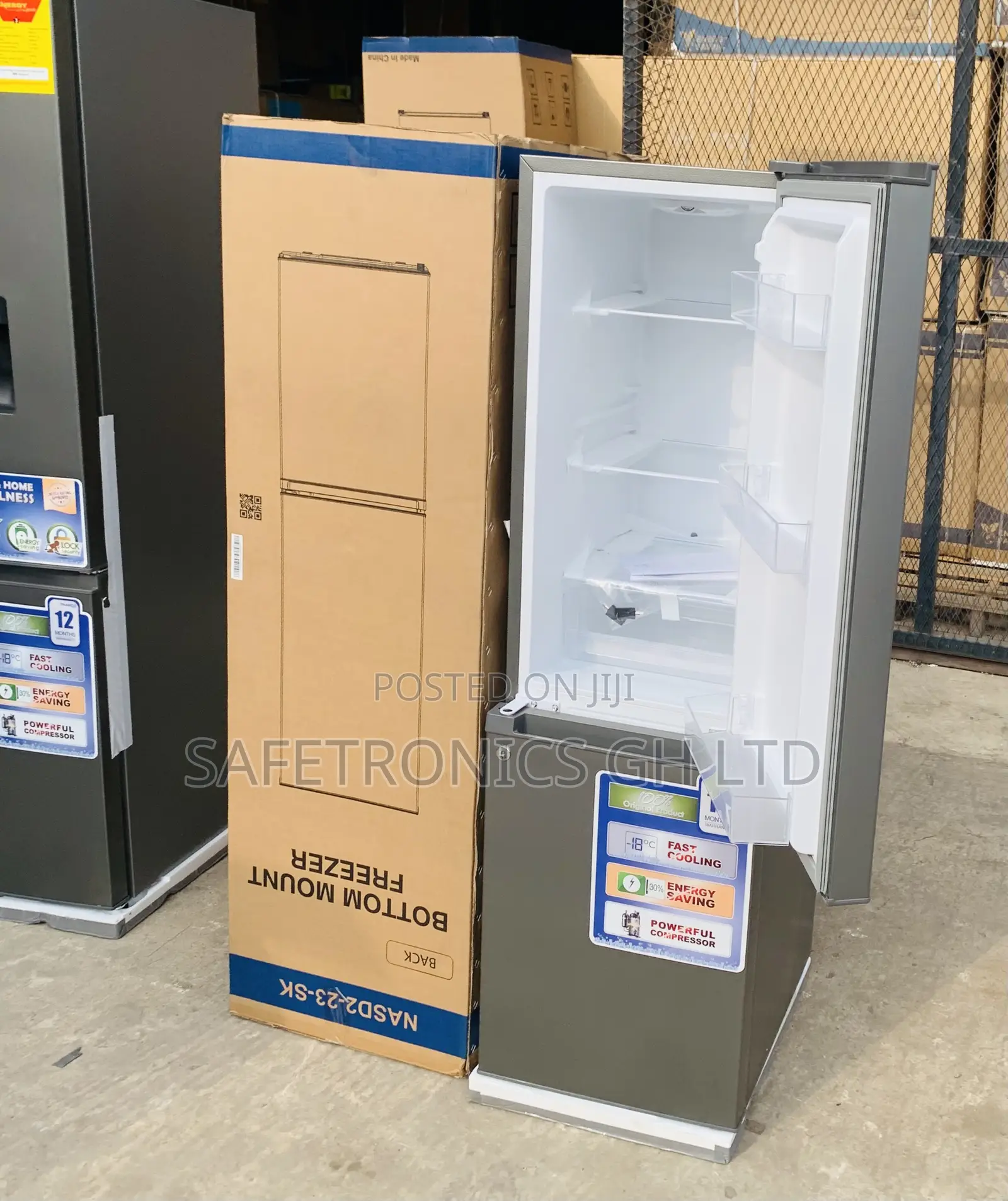 Kindly Shop Nasco CoolMaster Nasd2-23-Sk 170L Fridge