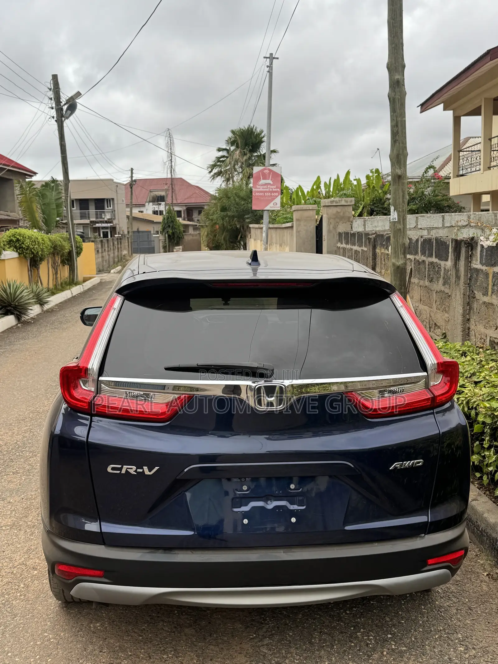 Honda CR-V EX AWD 2019 Blue
