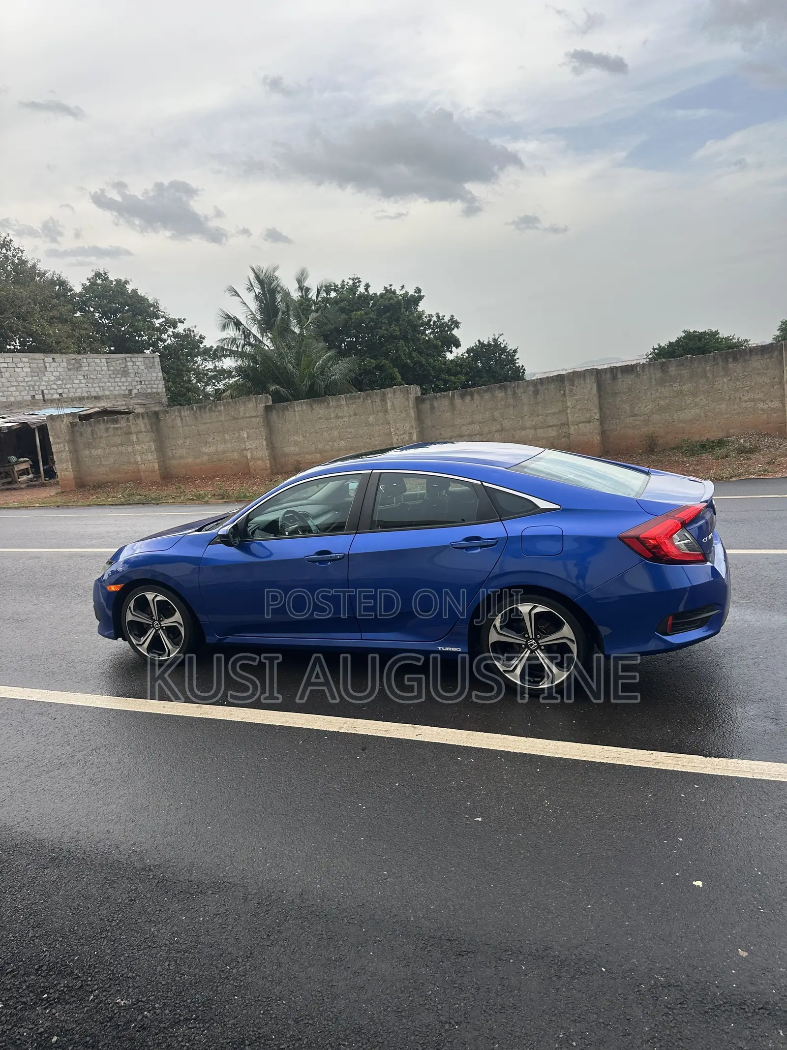 Honda Civic EX-T 4dr Sedan (1.5L 4cyl) 2016 Blue