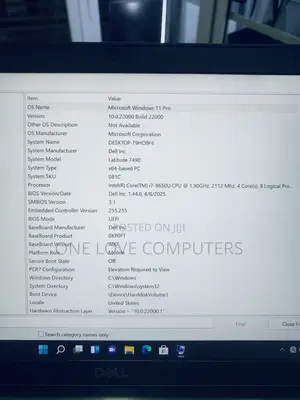 Laptop Dell Latitude 7490 8GB Intel Core i7 SSD 256GB