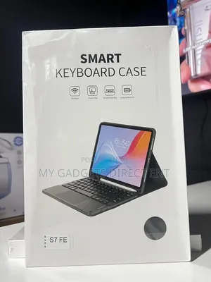 Smart Keyboard Case for S7/S7+/S7fe/S8+/S7 Lite Touchpad