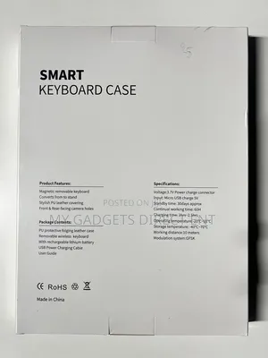 Smart Keyboard Case for S7/S7+/S7fe/S8+/S7 Lite Touchpad