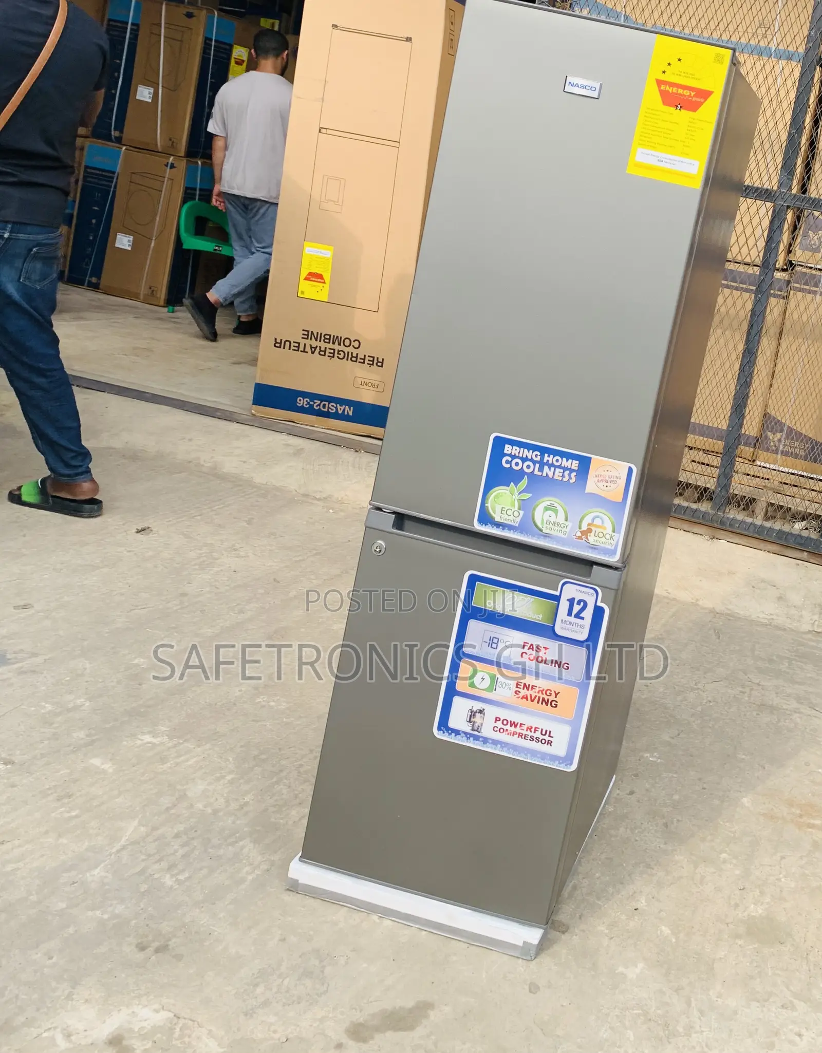 Excellent Fast Bottom Fridge Nasd2-23-Sk Nasco 170 Liters Fridge