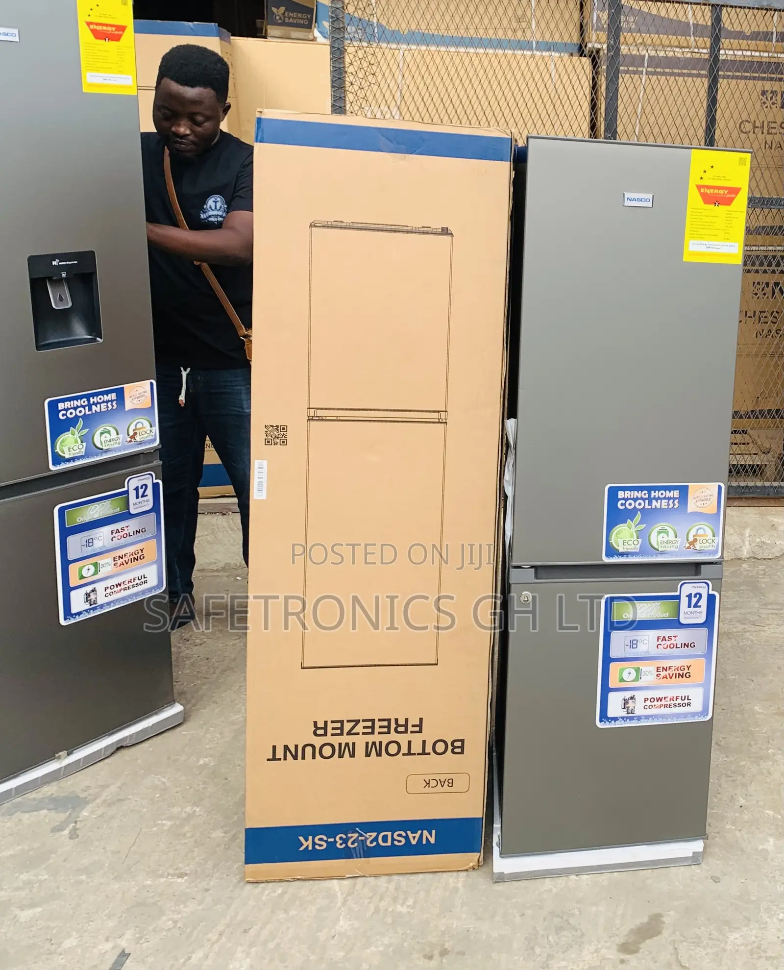 Excellent Fast Bottom Fridge Nasd2-23-Sk Nasco 170 Liters Fridge