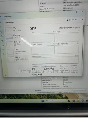 Laptop HP Envy 16 Gaming 16-h1023dx 16GB Intel Core i7 SSD 1T