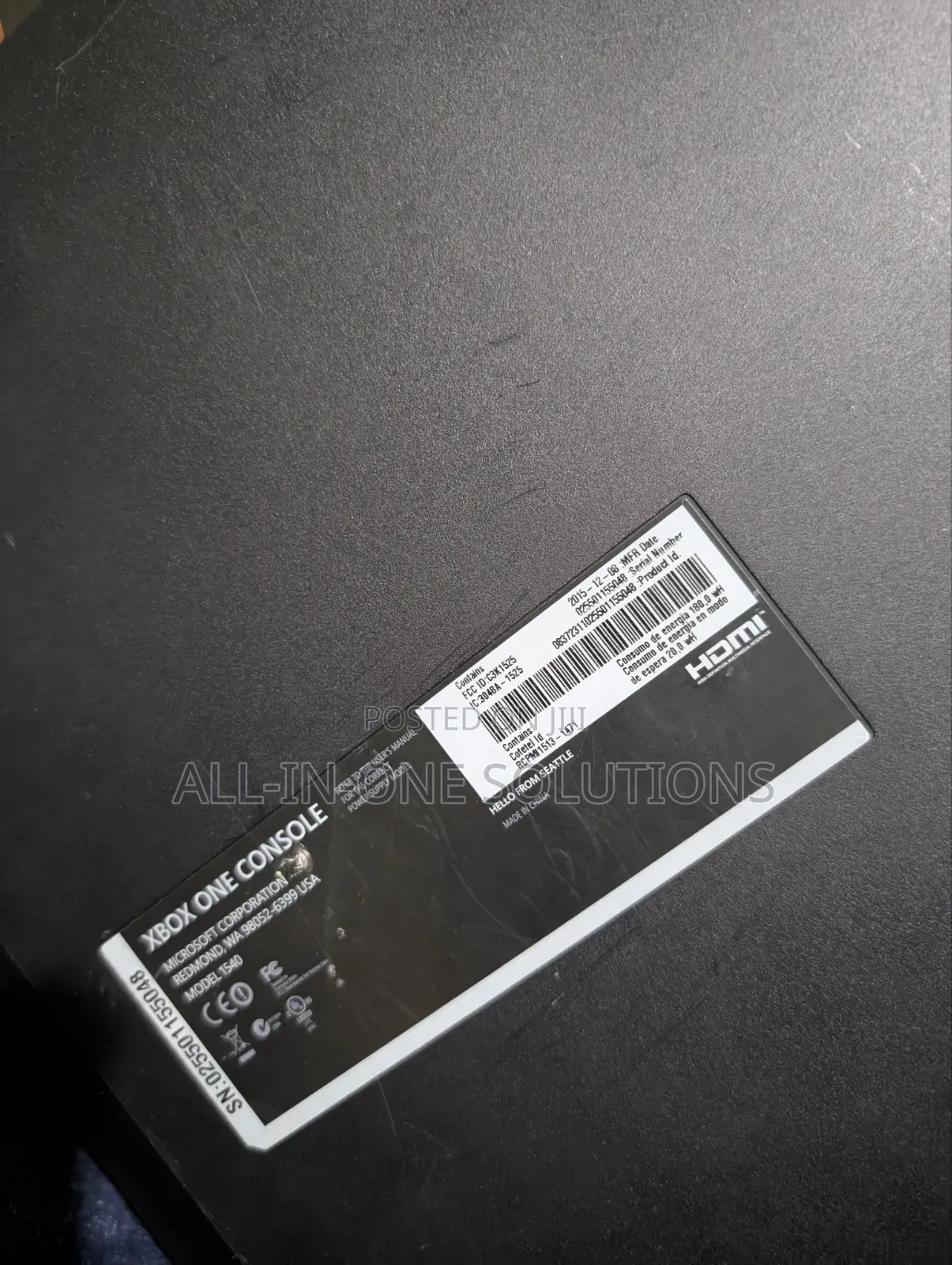Xbox One (Microsoft)