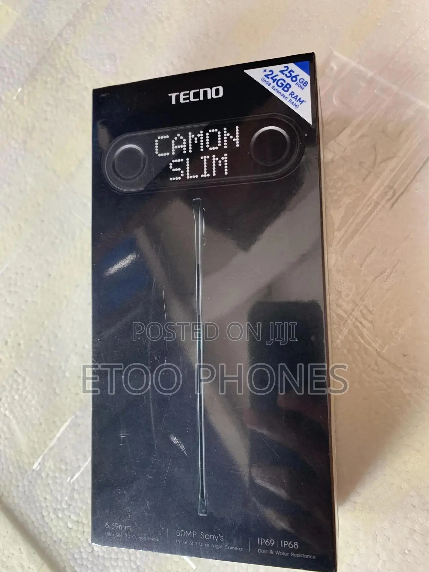 New Tecno Camon Slim 256 GB Blue