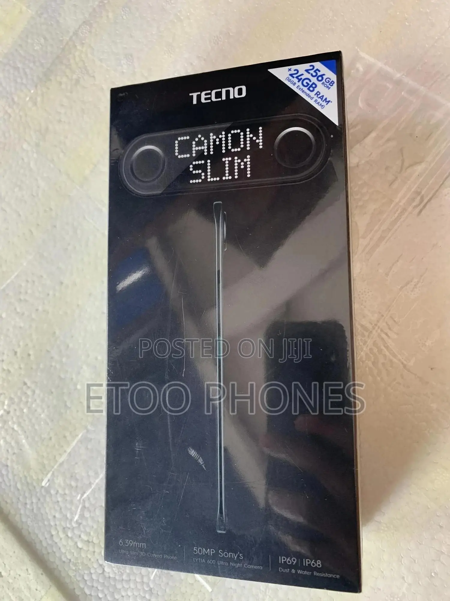 New Tecno Camon Slim 256 GB Blue