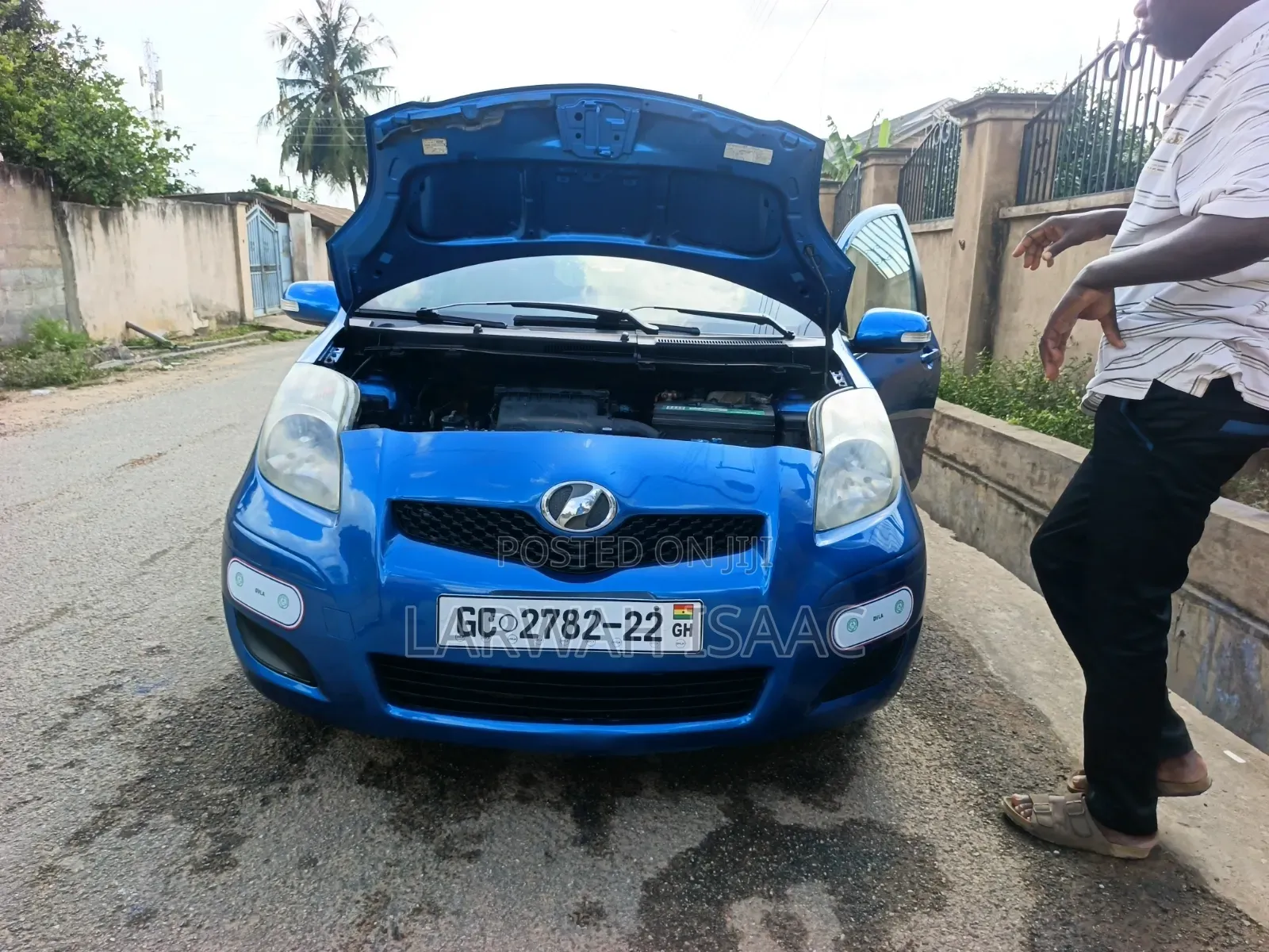 Toyota Vitz 1.5 FWD 3dr 2010 Blue