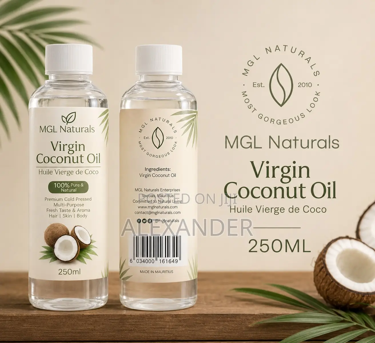 MGL Virgin Coconut Oil250ml