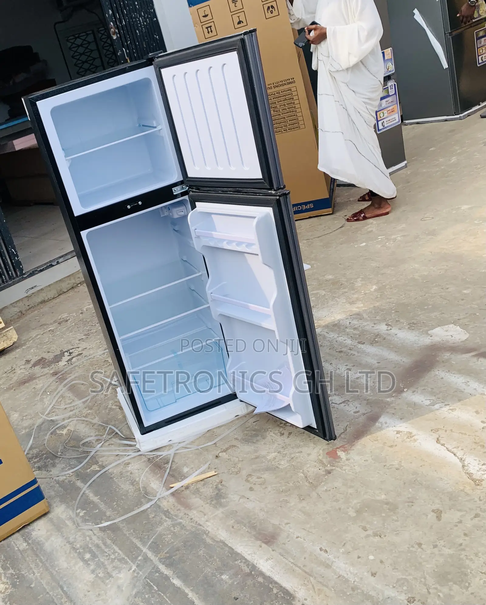 Prime Fresh Nasco 158L Nasf2-18fl 2 Doors Fridge