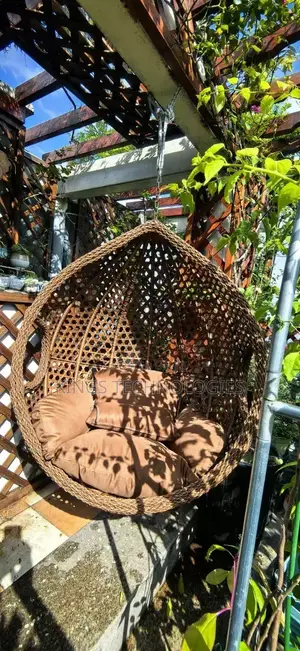 Hanging Rattan Egg Chair.